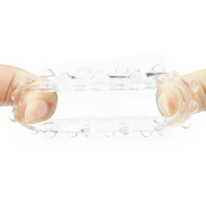 Przezroczysty pierścień erekcyjny TPE bez wibracji 2–4 cm