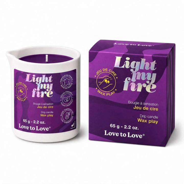 Niskotemperaturowa świeca do wax play 65 g wegańska