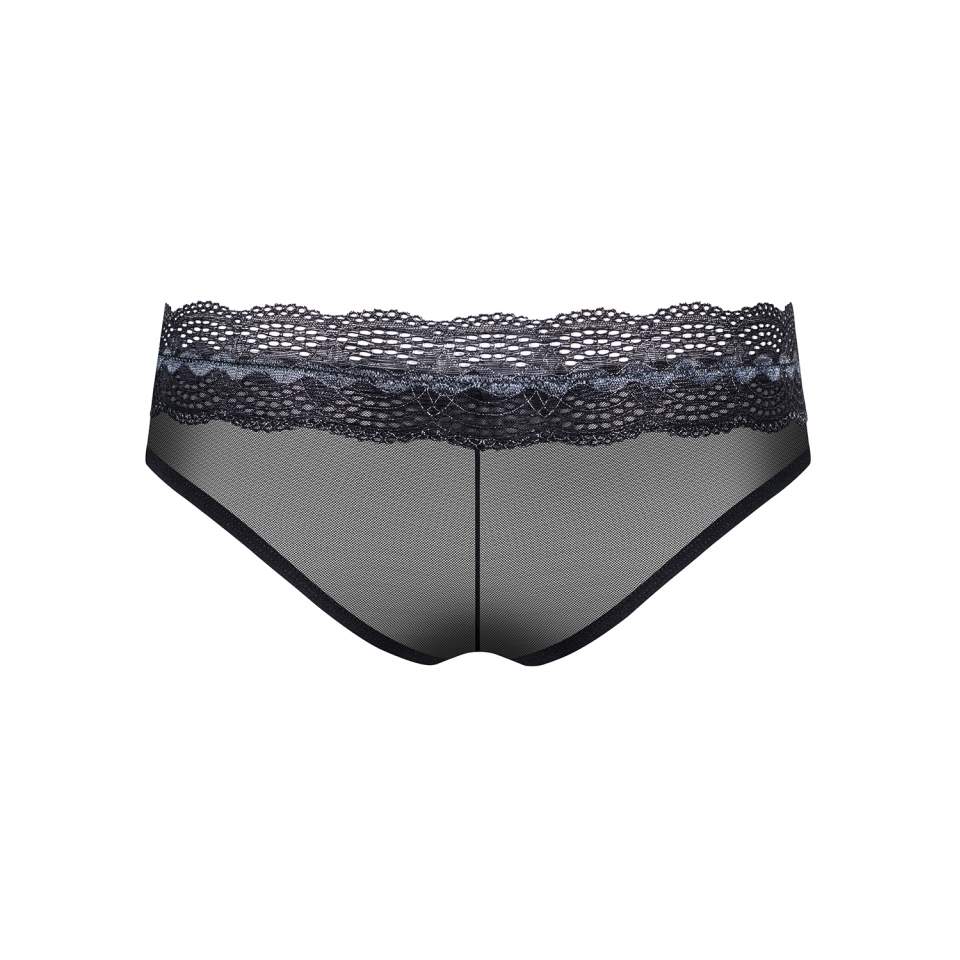 Czarne koronkowe szorty Obsessive 869-SHO-1