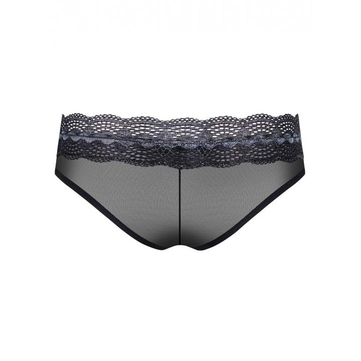 Czarne koronkowe szorty Obsessive 869-SHO-1