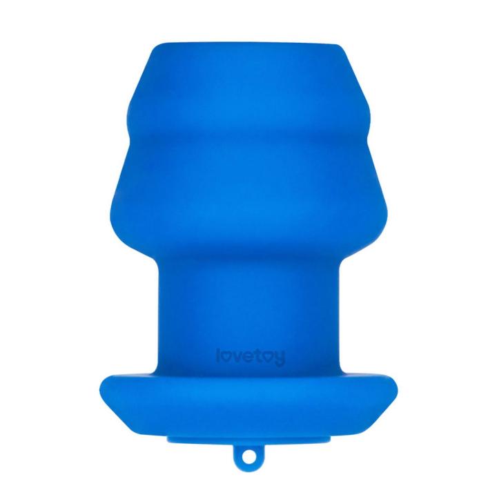 Silikonowy plug analny tunelowy z odkręcaną końcówką