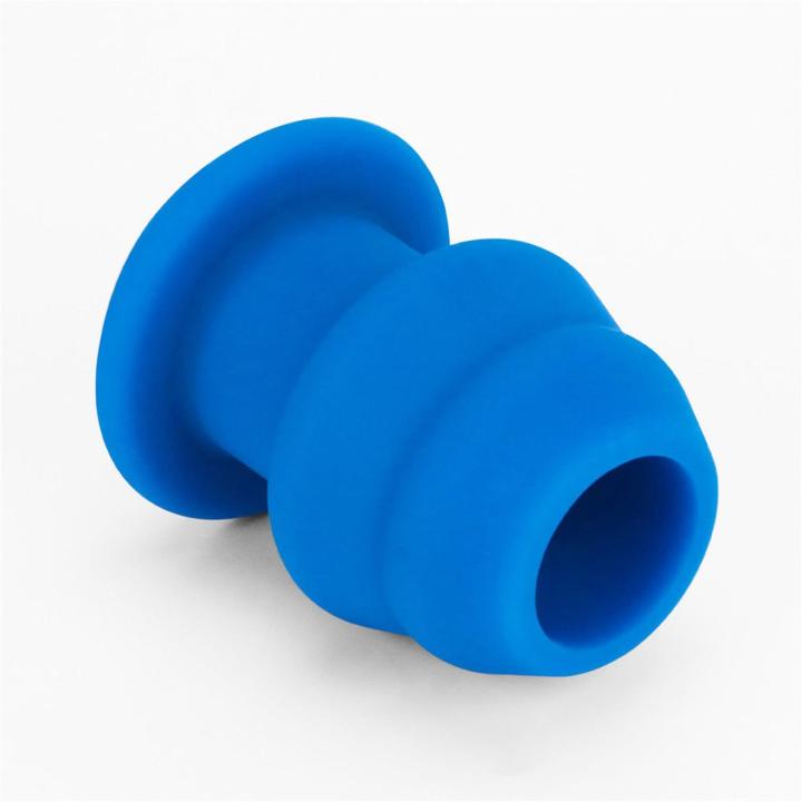 Silikonowy plug analny tunelowy z odkręcaną końcówką
