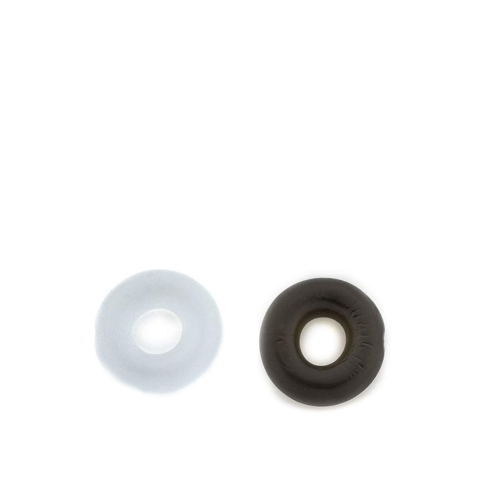 Dwa elastyczne pierścienie erekcyjne bez wibracji – 1,5 cm