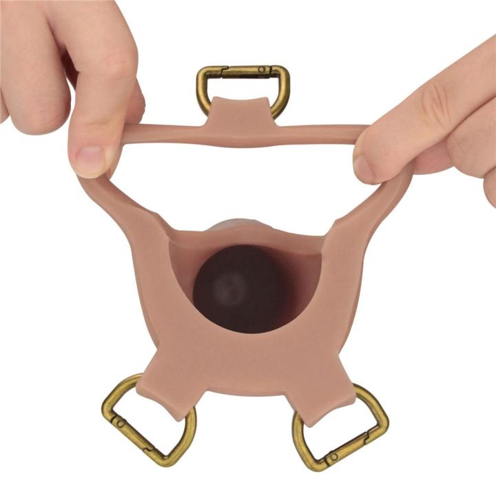Cielisty strap-on z pustym dildo 22,8 cm i silikonowym prętem L/XL/2XL