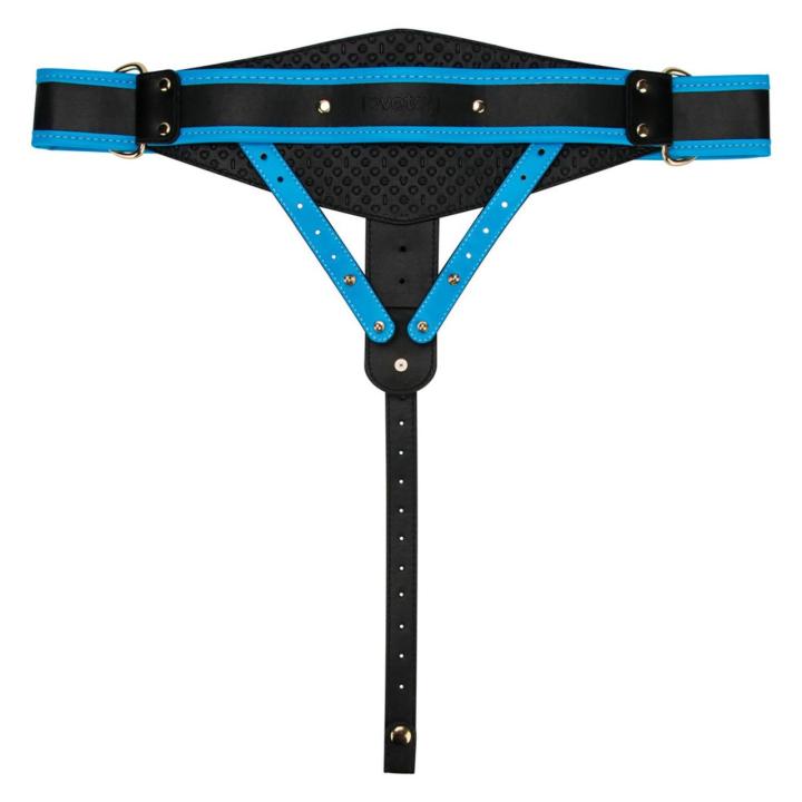Cielisty zestaw strap-on 25,4 cm z pustym dildo i silikonowym prętem