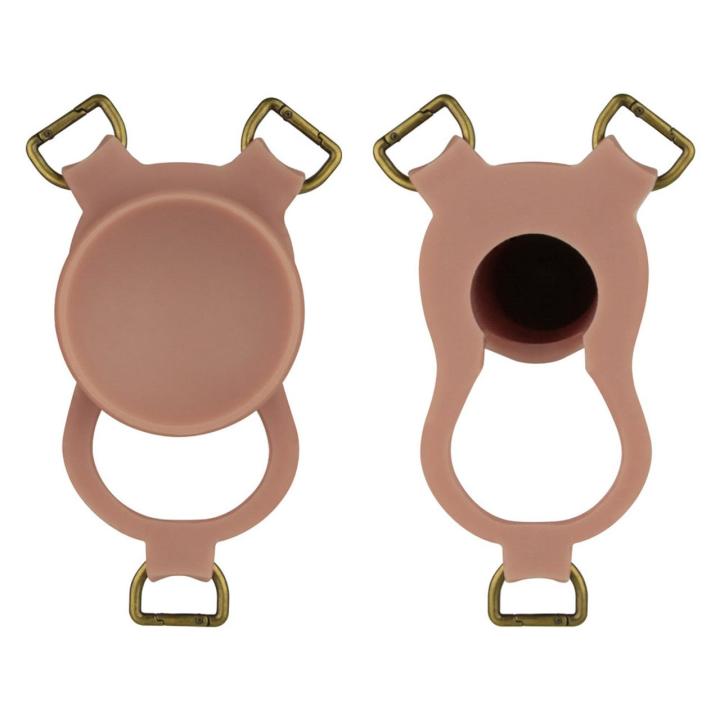 Strap-on cielisty z pustym dildo 25,4 cm i silikonowym prętem L/XL/2XL