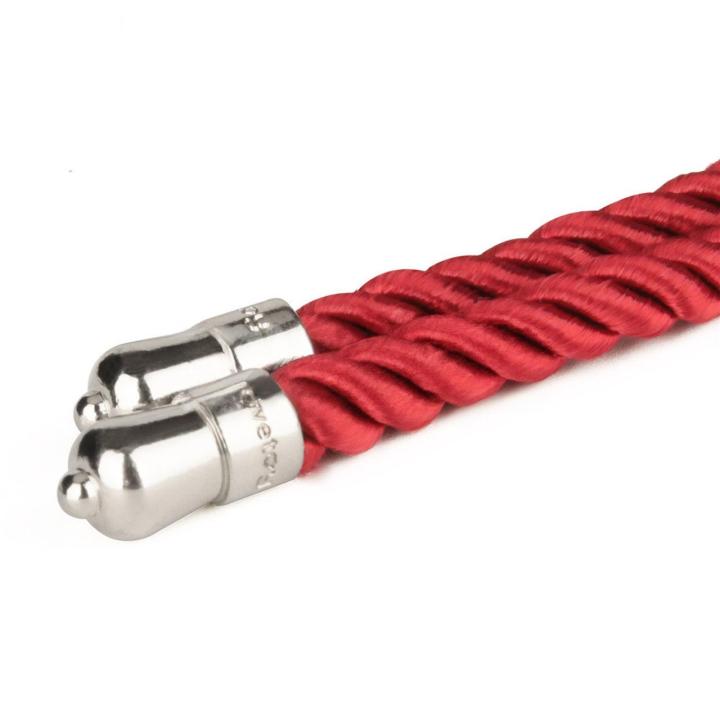 Czerwony sznur do bondage 10 m 6 mm – jedwabisty i miękki