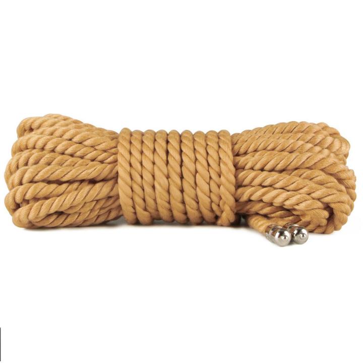 Sznur do bondage 10 m 6 mm kurkuma – miękki i wytrzymały