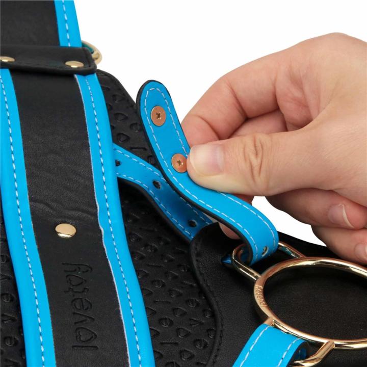 Wibrujący strap-on z uprzężą 21,6 cm L/XL/2XL - zestaw dla par