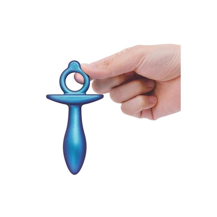 Silikonowy plug analny z pierścieniem 12,7 cm – gładki i wodoodporny