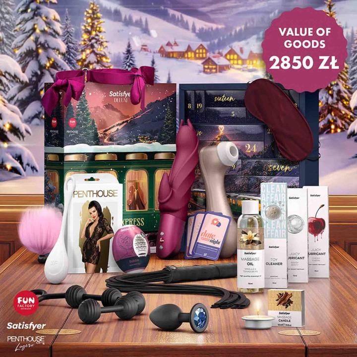 Kalendarz adwentowy erotyczny 2026 deluxe z 24 niespodziankami