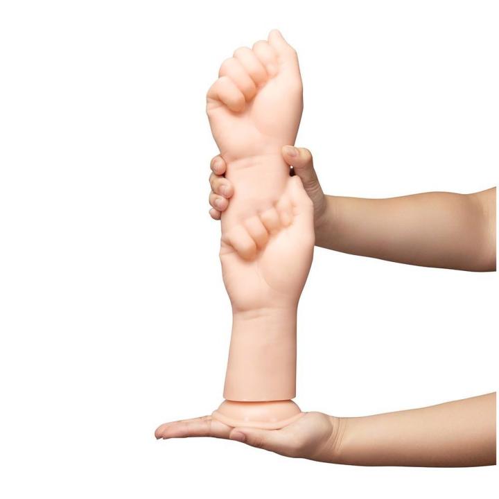 Realistyczne dildo pięści 36,8 cm z przyssawką – masywne i intensywne