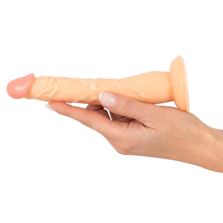 Realistyczne dildo z przyssawką 18 cm PVC
