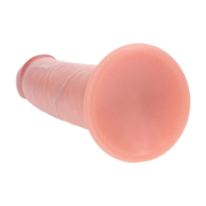 Realistyczne dildo dwuwarstwowe z silikonu 20,5 cm cieliste