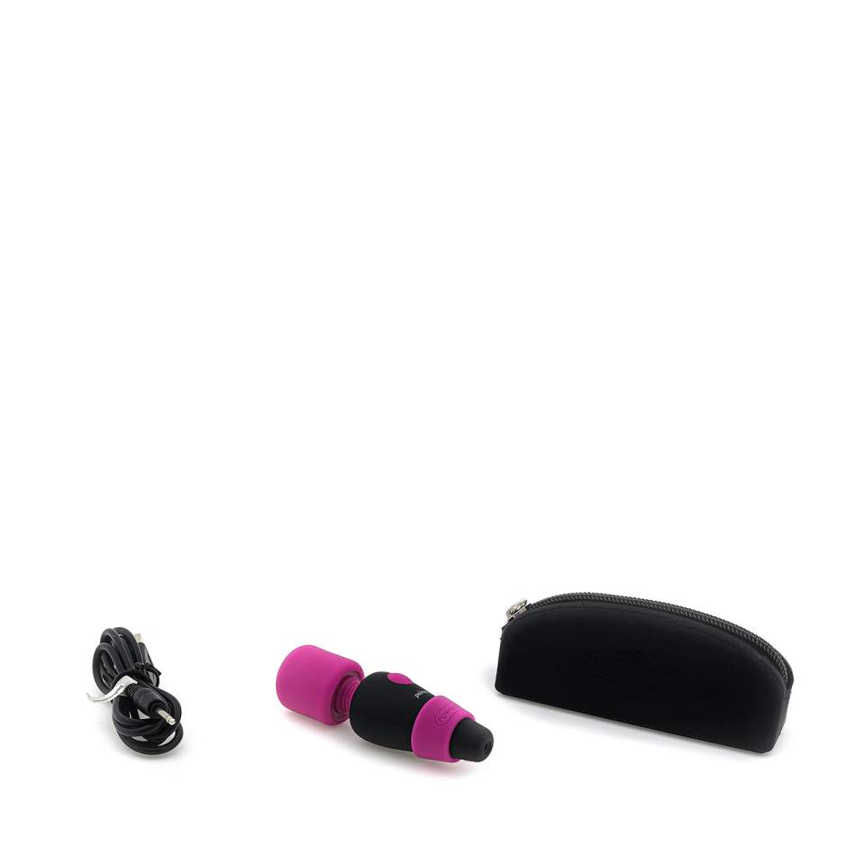 Różowy silikonowy masażer kieszonkowy do stymulacji łechtaczki