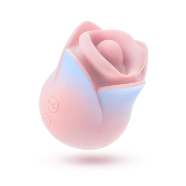 Stymulator łechtaczki różowy z trybem French Kiss i 10 trybami wibracji