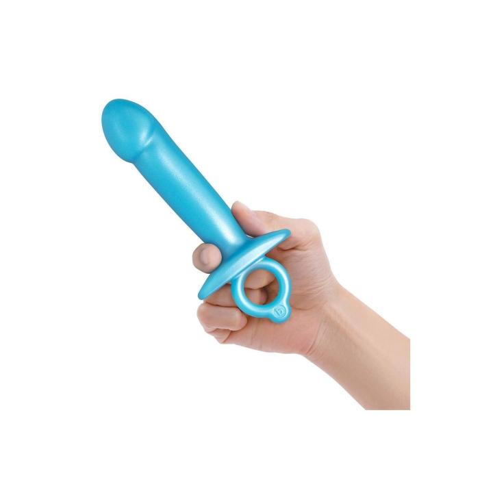 Silikonowy korek analny realistyczny z pierścieniem 15,6 cm wodoodporny