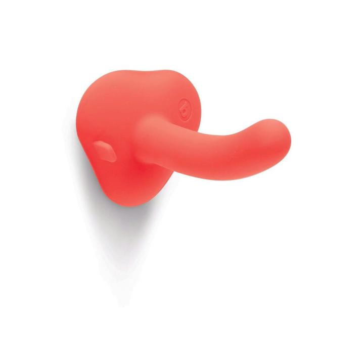 Zestaw strap-on dla początkujących z silikonowym dildo 10,5 cm i 3 O-ringami