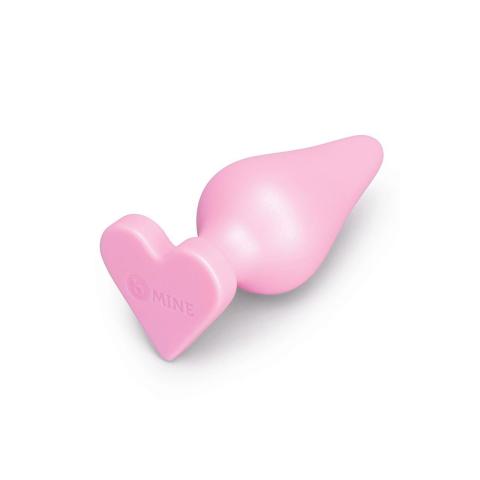 Silikonowy korek analny serce 8 cm – wodoodporny, dla początkujących