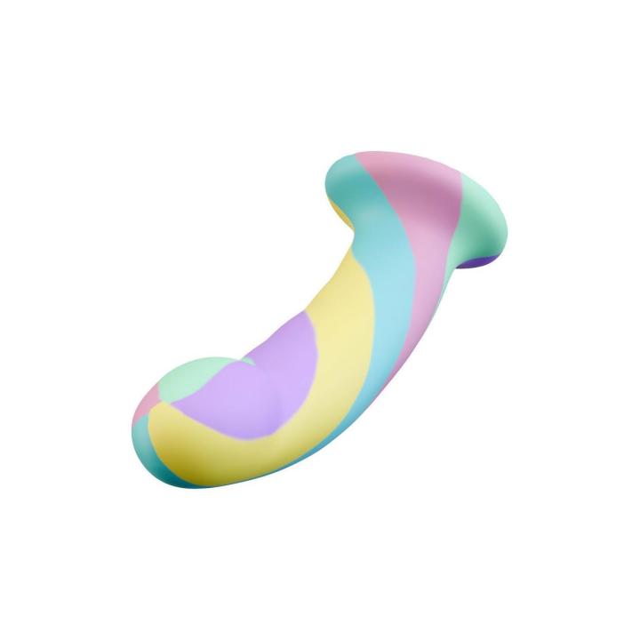 Silikonowe dildo do punktu G i P 15,7 cm – kompatybilne z uprzężą