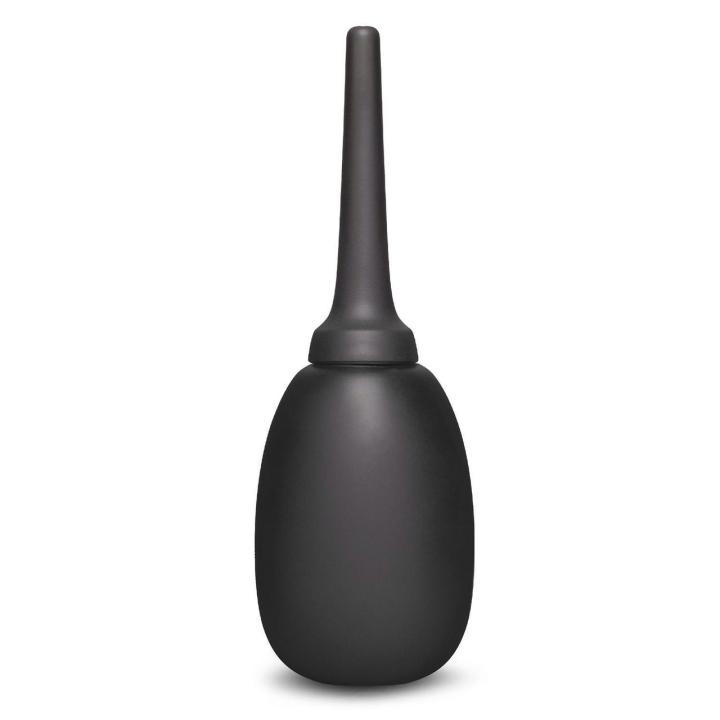 Silikonowa gruszka do higieny analnej 150 ml z zaworem zwrotnym