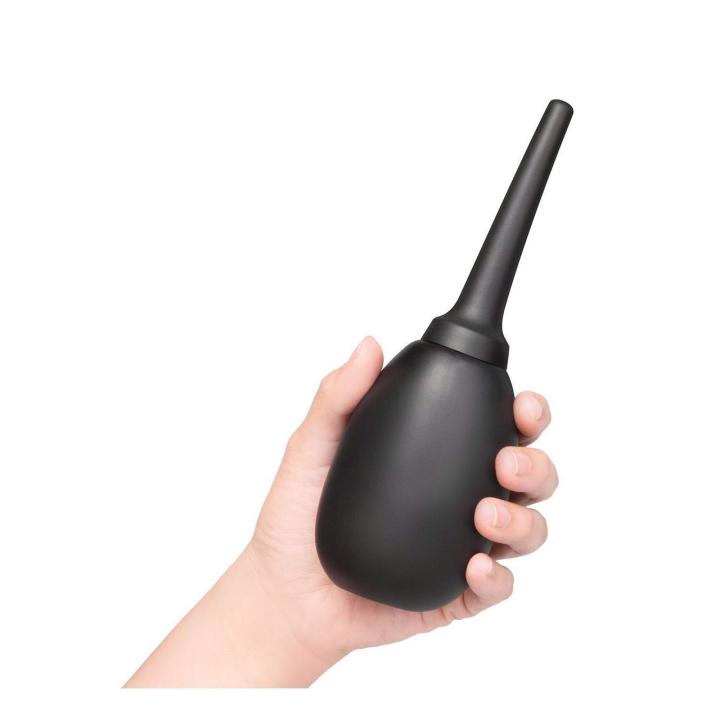 Silikonowa gruszka do higieny analnej 150 ml z zaworem zwrotnym