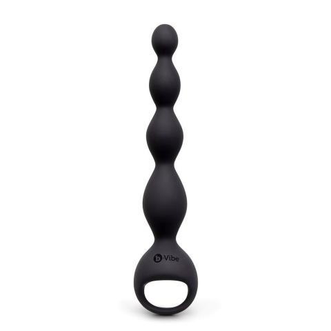 Wibrujące kulki analne stopniowane 16,5 cm – silikon, 6 trybów, IPX6