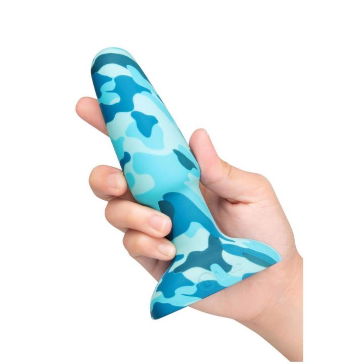 Wibrujący plug analny z rotacyjnymi kulkami USB IPX7 15 cm