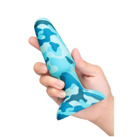 Wibrujący plug analny z rotacyjnymi kulkami USB IPX7 15 cm