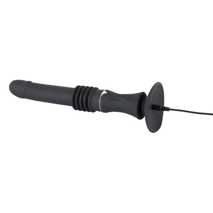 Przenośna maszyna miłości z przyssawką i wibracjami USB 28,5 cm