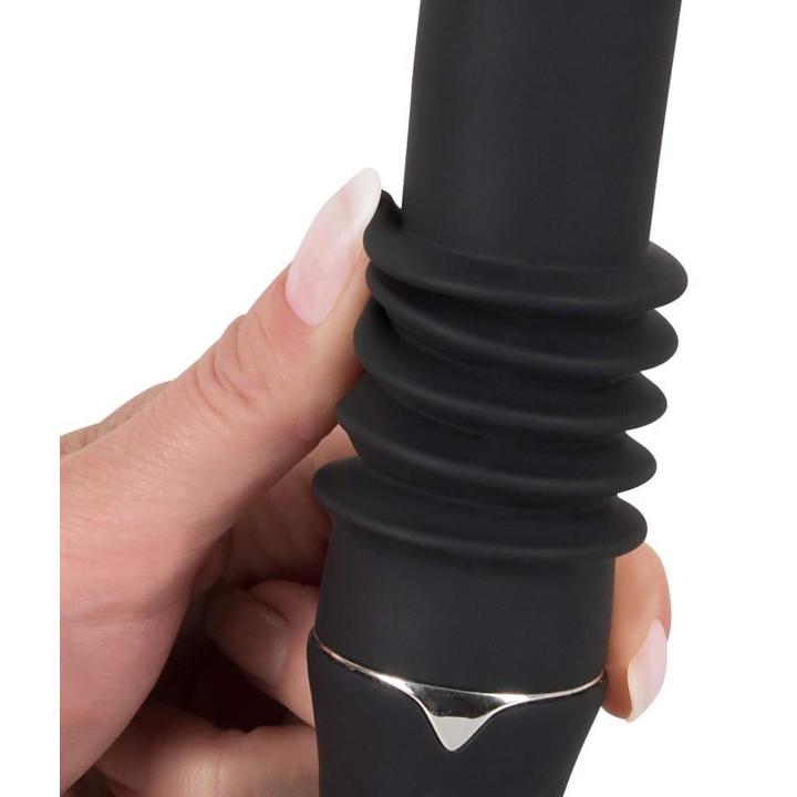 Przenośna maszyna miłości z przyssawką i wibracjami USB 28,5 cm