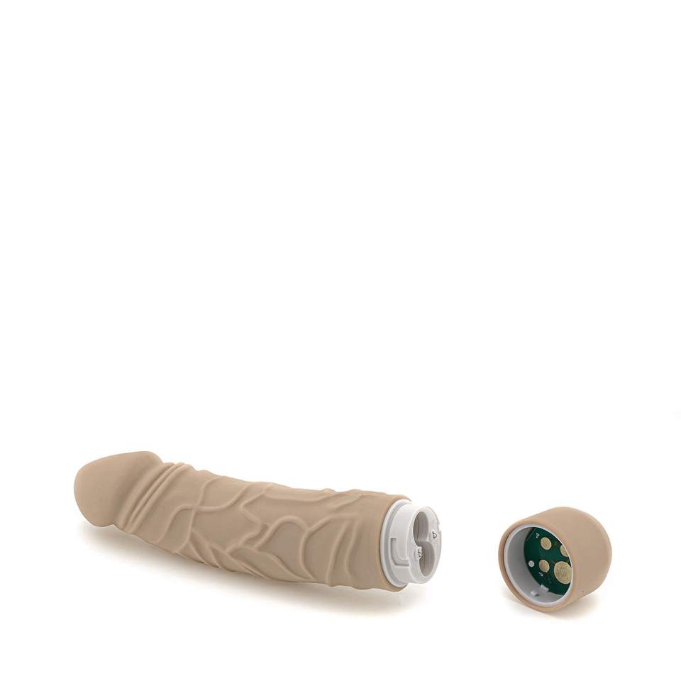 Duży realistyczny silikonowy wibrator do masażu pochwy 