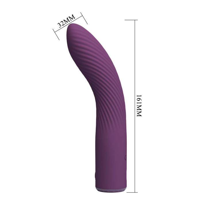 Wibrator do punktu G z LED i 10 trybami wibracji, ładowanie magnetyczne