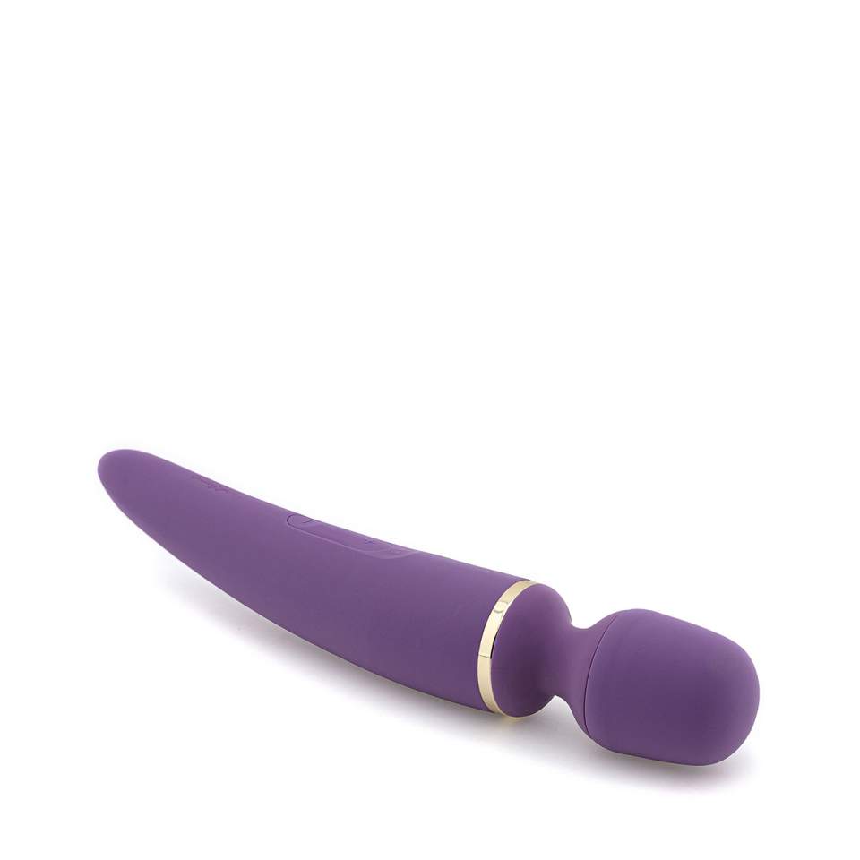 Fioletowy silikonowy masażer łechtaczki Satisfyer Wand-er Woman