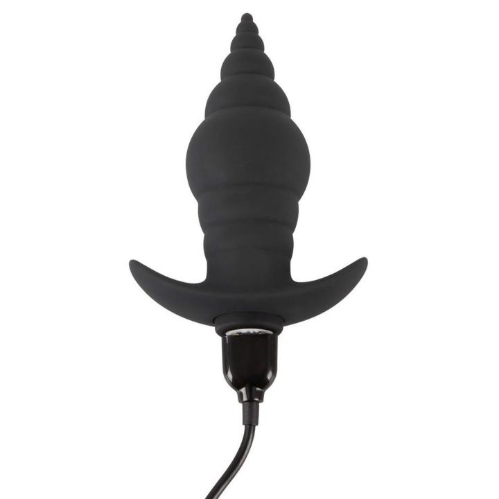 Wibrujący korek analny z pilotem 9 trybów wodoodporny ładowany USB