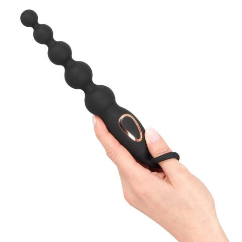 Wibrujące kulki analne 7 trybów wodoodporne ładowane USB silikon