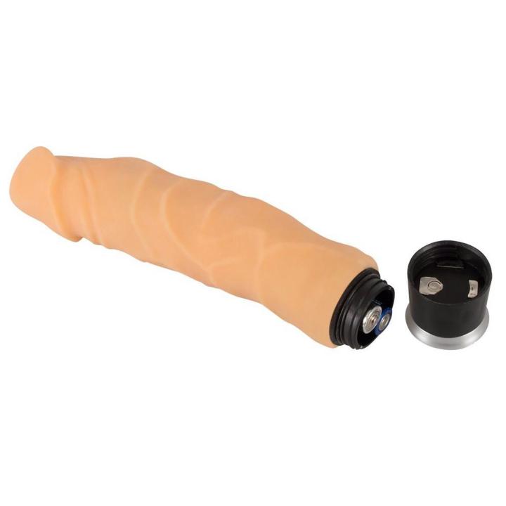 Realistyczny wibrator z cyber skóry 23 cm - 8 trybów wibracji