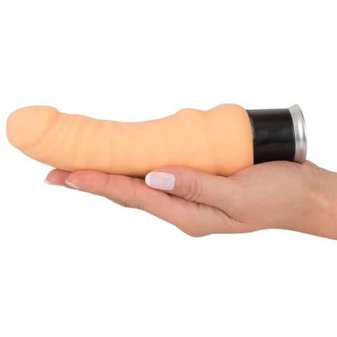 Realistyczny wibrator z cyber skóry 20 cm - 8 trybów wibracji