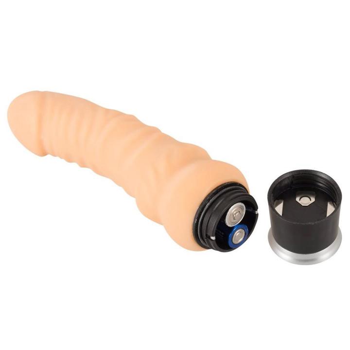 Realistyczny wibrator z cyber skóry 20 cm - 8 trybów wibracji