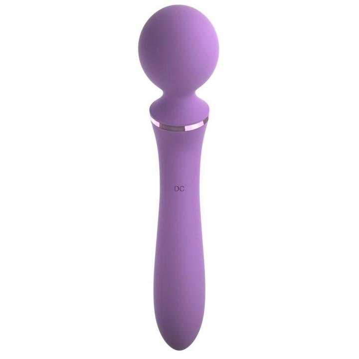 Podwójny masażer i wibrator duo 19,5 cm - 10 trybów, ładowanie USB