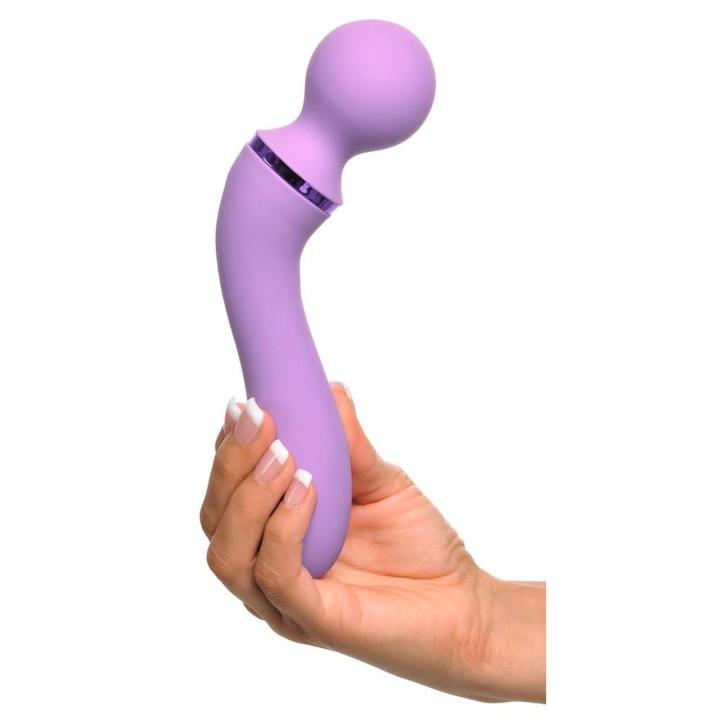 Podwójny masażer i wibrator duo 19,5 cm - 10 trybów, ładowanie USB