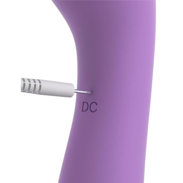 Podwójny masażer i wibrator duo 19,5 cm - 10 trybów, ładowanie USB