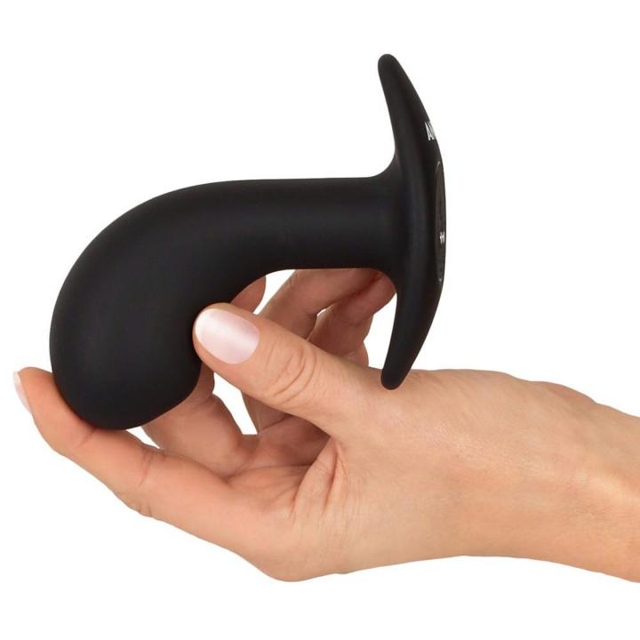 Wibrujący korek do prostaty z dużą główką – silikonowy, wodoodporny, USB