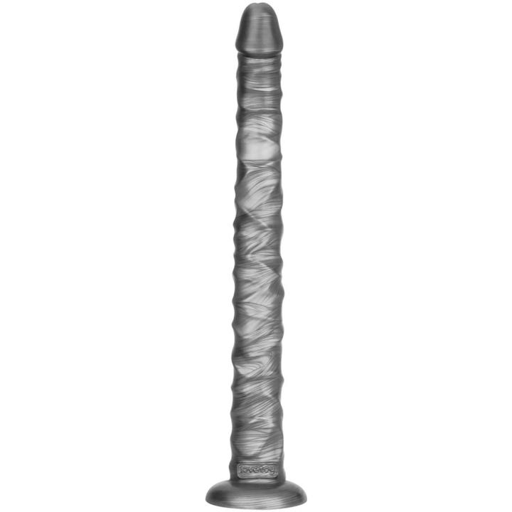 Wibrator analny 40,6 cm z przyssawką i 10 trybami wibracji, USB, wodoodporny