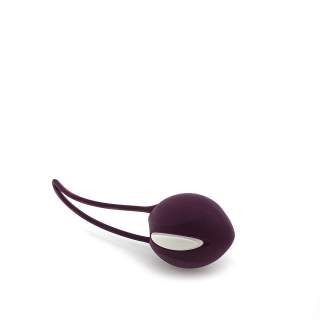 Fioletowa silikonowa kulka gejszy Smartball Uno od Fun Factory  - 40 g