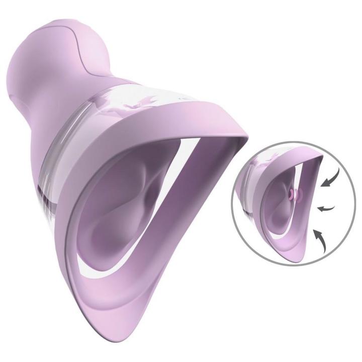 Wibrujący stymulator z ssaniem 10 trybów i 3 poziomy zasysania USB