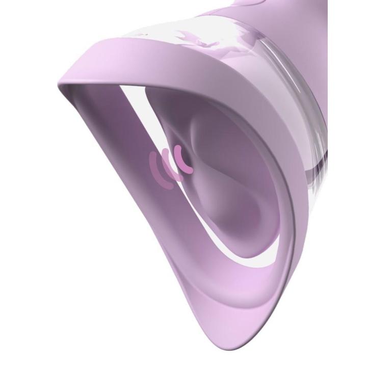 Wibrujący stymulator z ssaniem 10 trybów i 3 poziomy zasysania USB