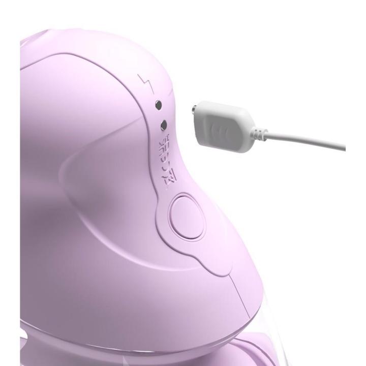 Wibrujący stymulator z ssaniem 10 trybów i 3 poziomy zasysania USB