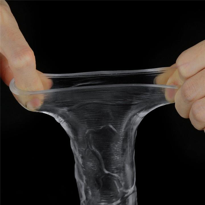Przezroczysta nakładka na penisa +5,1 cm i 30% obwodu 17,8 cm