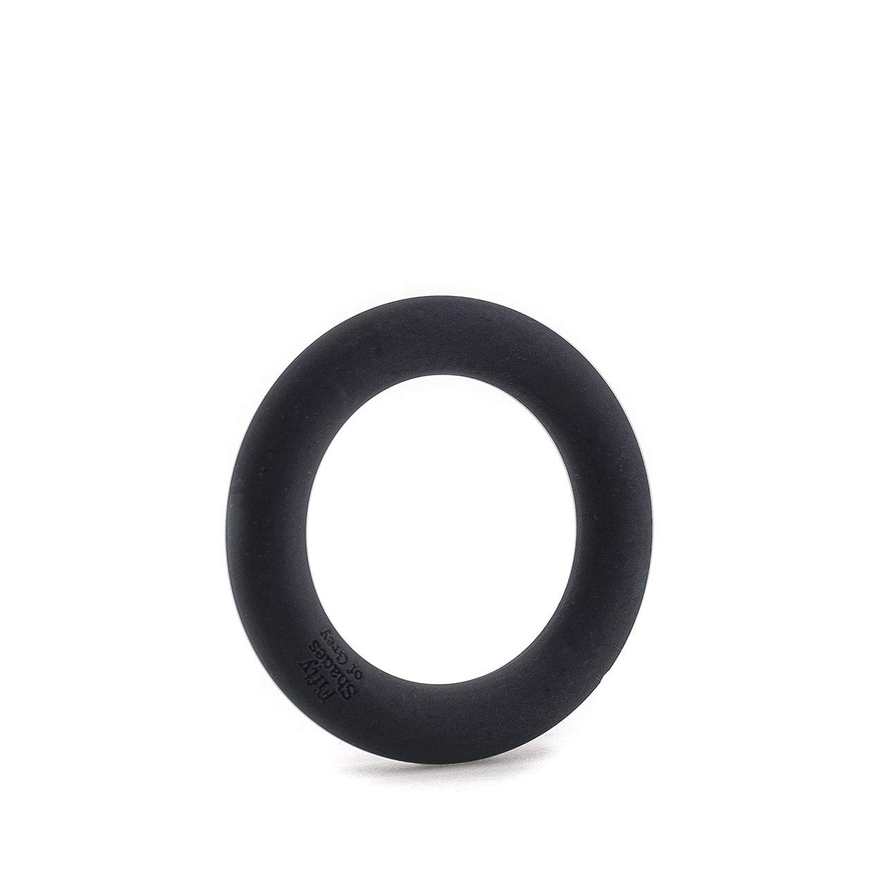 Czarny klasyczny silikonowy pierścień erekcyjny A Perfect O Fifty Shades of Grey